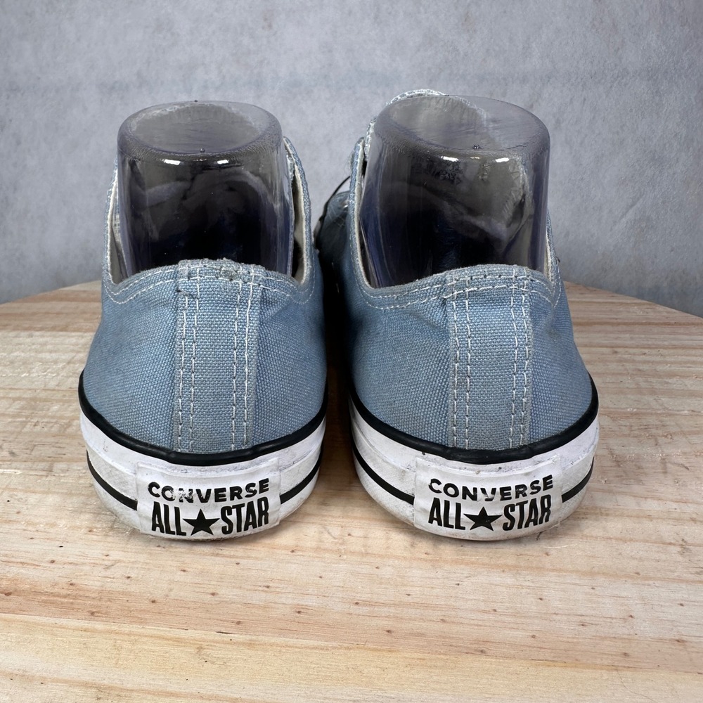 Converse All Star Low Top Women Size 10 Blue Good Canvas Sneakers M9696 - Picture 7 of 16